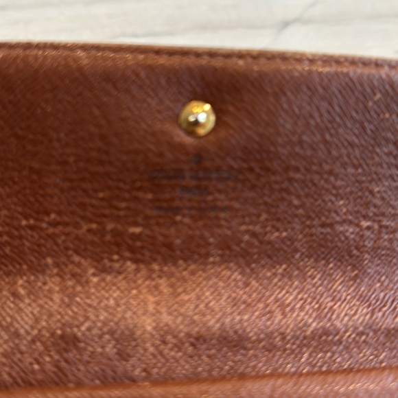 Louis Vuitton Vintage Brown Monogram Sarah Long Wallet - Picture 5 of 14